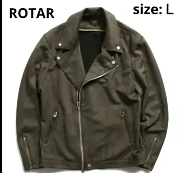 올리브 다크 그린 더블 라이더 자켓