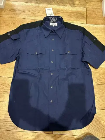 캘빈클라인 반팔 투톤 셔츠