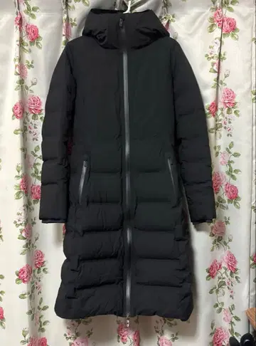 lululemon 롱 다운 코트 블랙 사이즈 2 룰루레몬