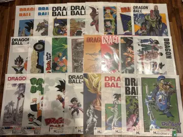 드래곤볼 비주얼 시트 & 비주얼 보드 67매 세트 1번 복권