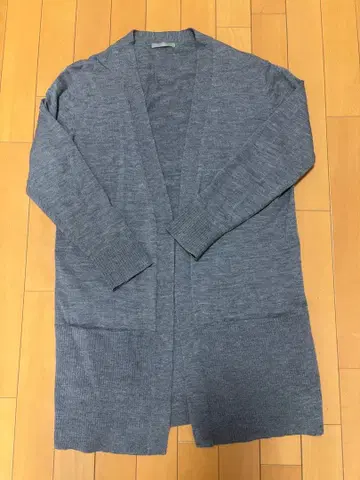 theory luxe 그레이 가디건 긴팔 사이즈 38