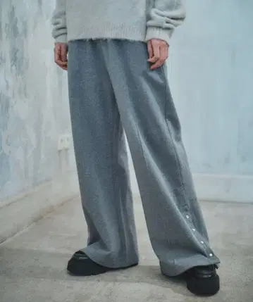 etrarium 미야카와 타이세이 스웨트 팬츠 그레이 s 완판템