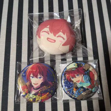 앙스타 츠카사 오만쥬 웃는 얼굴 특전 중국 모집 캔뱃지 별의 행방