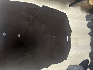 브라운 니트 가디건 V넥 6버튼