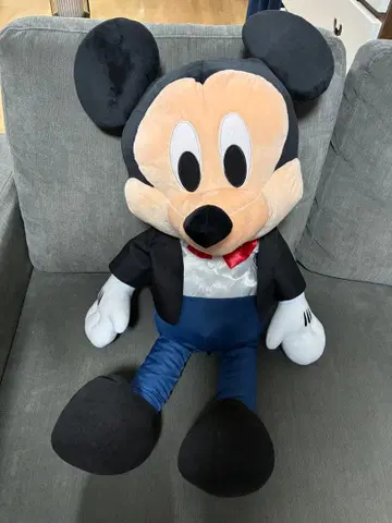 미키마우스 턱시도 봉제 인형 신장 약 85cm