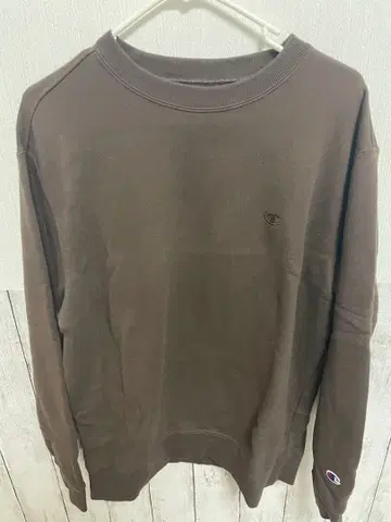 [ 새상품급 ] Champion 브라운 맨투맨 M 사이즈
