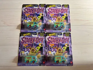 핫휠 스쿠비두 미스터리 머신 4대 세트