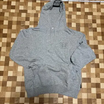BILLABONG 그레이 후드 부착 후드티