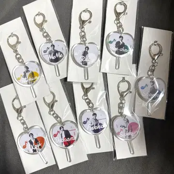 SnowMan 부채 디자인 키링