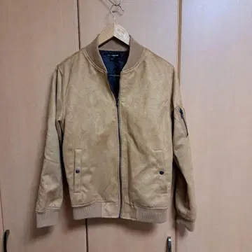 잭 로즈 스웨이드 느낌 자켓