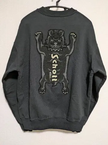 [ 새상품급 ] Schott 크루넥 맨투맨 티베탄 불독 M 사이즈