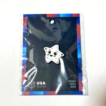 오사카 간사이 만박 미국관 파빌리온 USA 입장객 한정판 스파크 핀 배지