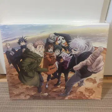 주술회전 해변 캔버스 보드