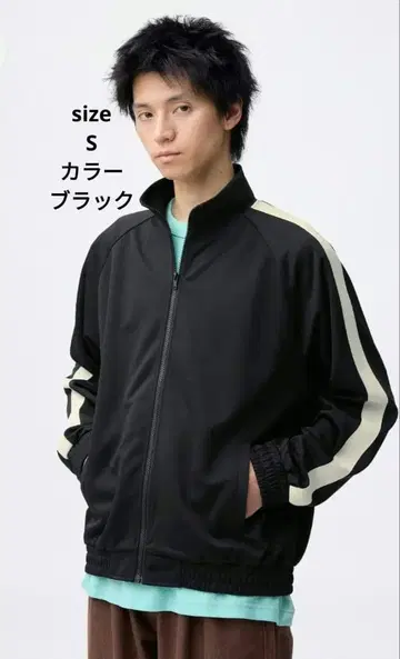 GU 트랙 자켓 S 블랙