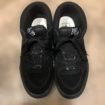 VANS 하프캡 블랙 하이컷 스니커즈 26.5cm