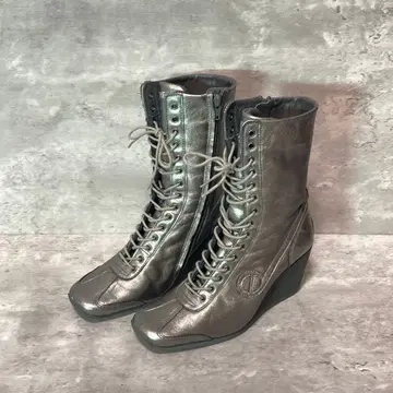 no name ( 23.5 ) 하이컷 부츠 롱 부츠/레이스업