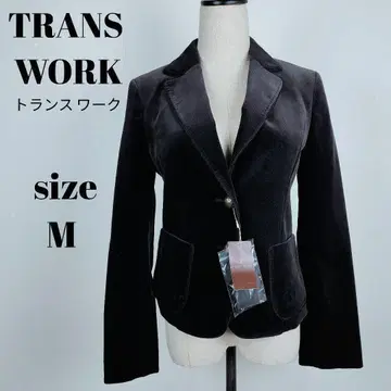 [ a247 ] 새상품 택 포함 TRANS WORK 테일러드 자켓 M