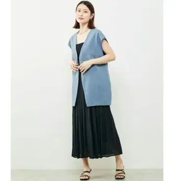 코쿤 실루엣 오버 사이즈 베스트