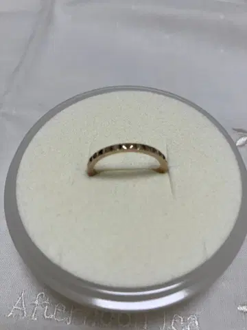 BLOOM 핑크 골드 도금 (실버) 반지 11호