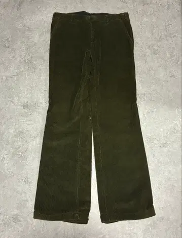 BARNEYS NEW YORK 코듀로이 와이드 치노 팬츠 M 상당