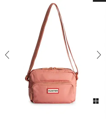 HUNTER 숄더백 핑크