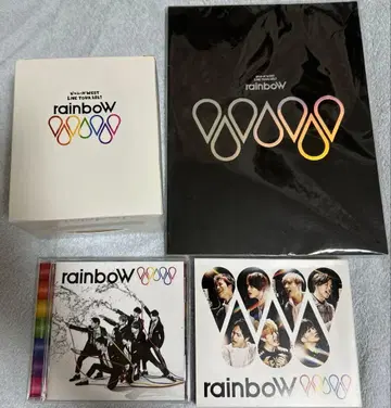 WEST. rainboW CD 2장, 팜플렛, 핸드솝 보틀
