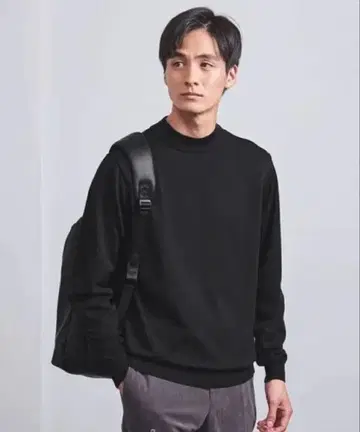 UNITED ARROWS 모크넥 니트 UA COZY