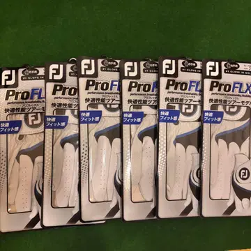 풋조이 프로플렉스 FJ 골프용 글러브 6개 (오른손용)
