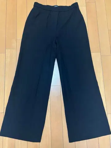 Theory 블랙 와이드 팬츠 사이즈 0