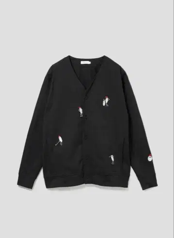 graniph 그라니프 블랙 가디건 XL