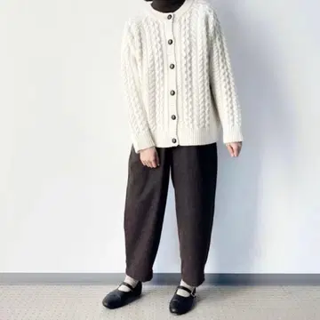 오로네 안넬 팬츠 울 혼방