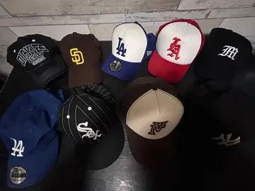 야구 모자 세트