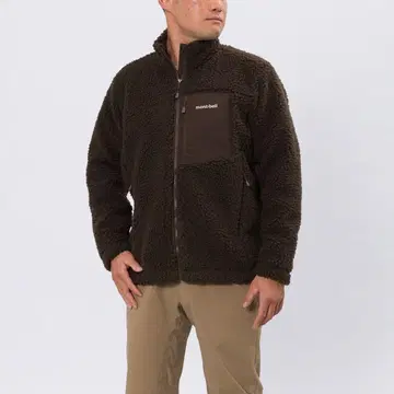 mont-bell 플리스 자켓 다크 브라운 XL