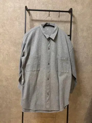 [ 세일 ] MUJILabo 셔츠 그레이