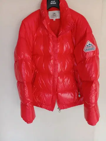 새상품급 PYRENEX 피레넥스 미식 다운 자켓 빨간색 레어 컬러