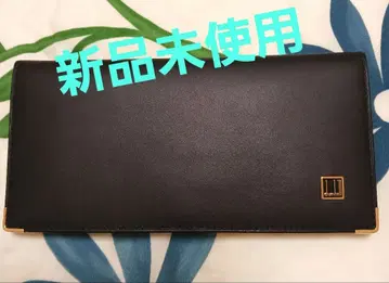 dunhill 블랙 가죽 장지갑