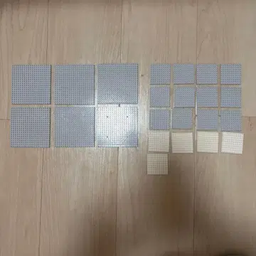 나노블록 nanoblock 플레이트 세트