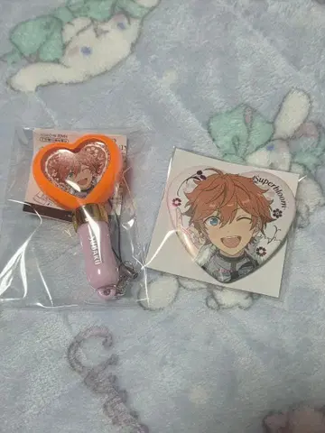 앙스타 아케호시 스바루 캔뱃지 미니 응원봉