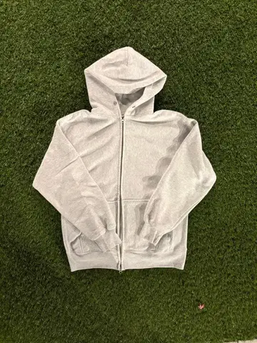 United athle 유나이티드 애슬레 지퍼 후드티 그레이