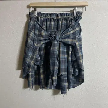 이번 시즌 최신작 니코앤드 2WAY 체크 뷔스티에 스커트