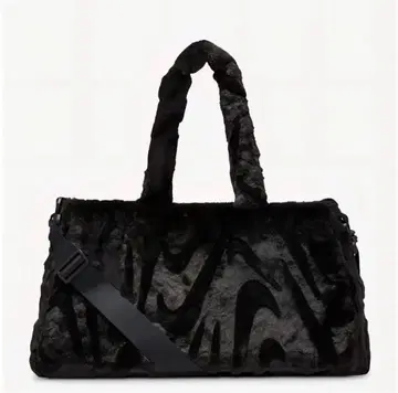 NIKE 나이키 인조 모피 토트백