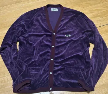 The Fox 버튼 가디건 보라색 Penneys L