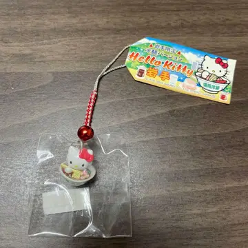 헬로키티 이와테 한정판 냉면 버전 스트랩 끈