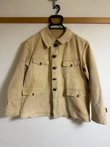 40s 프랑스 헌팅 자켓 XL 프렌치 유로 빈티지