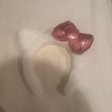 고양이 귀 리본 머리띠