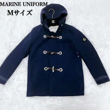새상품급 MARINE UNIFORM 더플 코트 네이비 M 사이즈