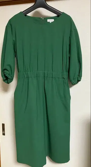 미사용 새상품 MACKINTOSH PHILOSOPHY 그린 원피스 38