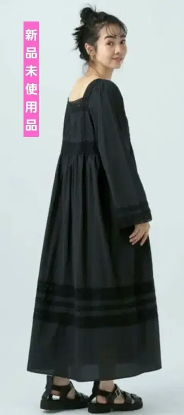 BAYFLOW 빈티지 스타일 원피스