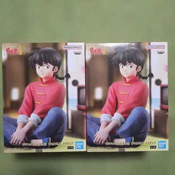 란마1/2 피규어 2체 세트 사오토메 란마