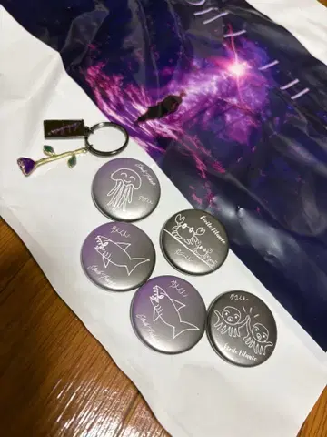 요코하마 류세이 BD 이벤트 한정판 캔뱃지 세트